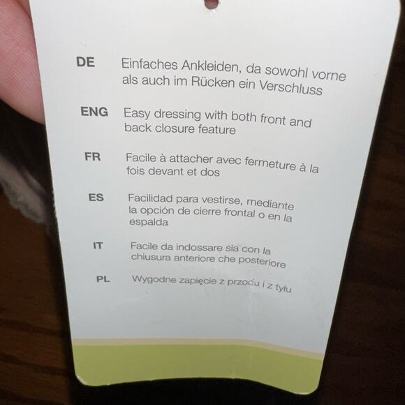 NWT Amoena Ellen Wirefree Masectomy Front Closure Bra Size 32A - Picture 6 of 16